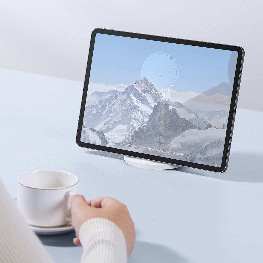 Подставка для телефона Baseus MagPro Desktop Phone Stand (MagSafe) - Moon White