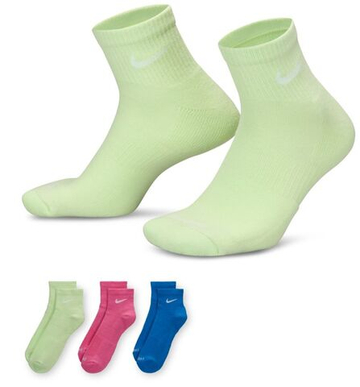 Теннисные носки Nike Everyday Plus Cushioned Training Ankle 3P