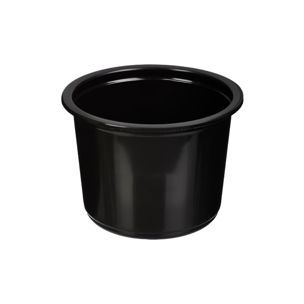 Контейнер б/к кругл 500 мл d115 черн 50 шт 10/500