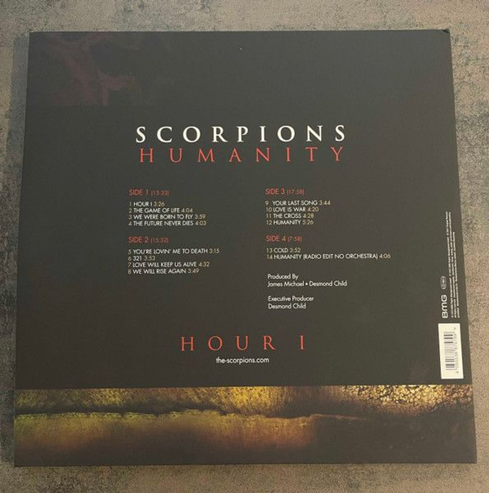 Виниловая пластинка Scorpions Humanity Hour I
