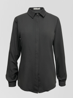 Рубашка Allure однотонная со скрытыми пуговицами