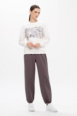 31209 Брюки женские (графит)