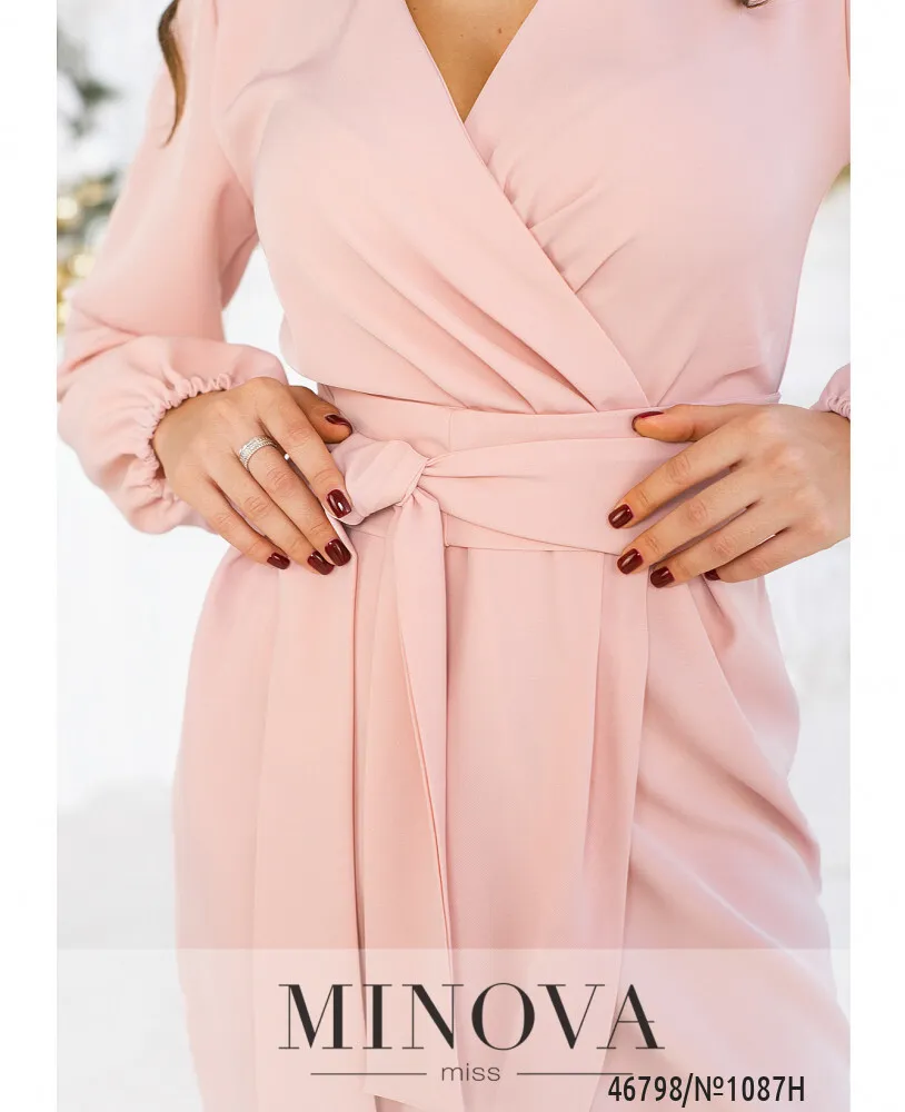Платье 1087Н-пудра Minova