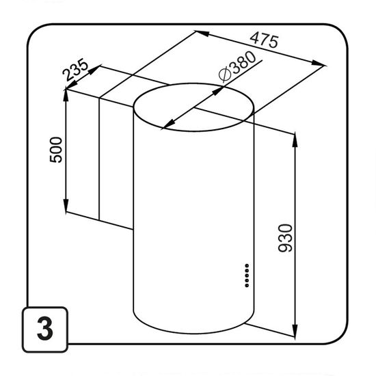 Вытяжка MAUNFELD Lee Wall (sensor) 39 нержавеющая сталь
