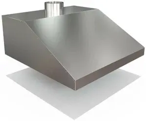 Зонт вытяжной пристенный оцинкованная сталь - Изделие по индивидуальным размерам от 7 800 руб.