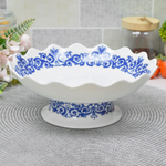 Блюдо сервировочное на ножке 26*26*10см