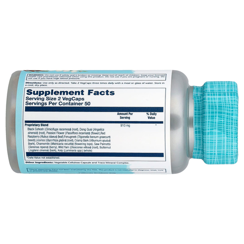 Solaray, Смесь женских гормонов SP-7C, 100 вегетарианских капсул