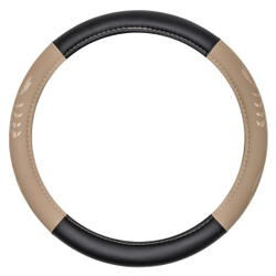 Оплетка на руль Black+Beige DSV, R99301, чер-беж