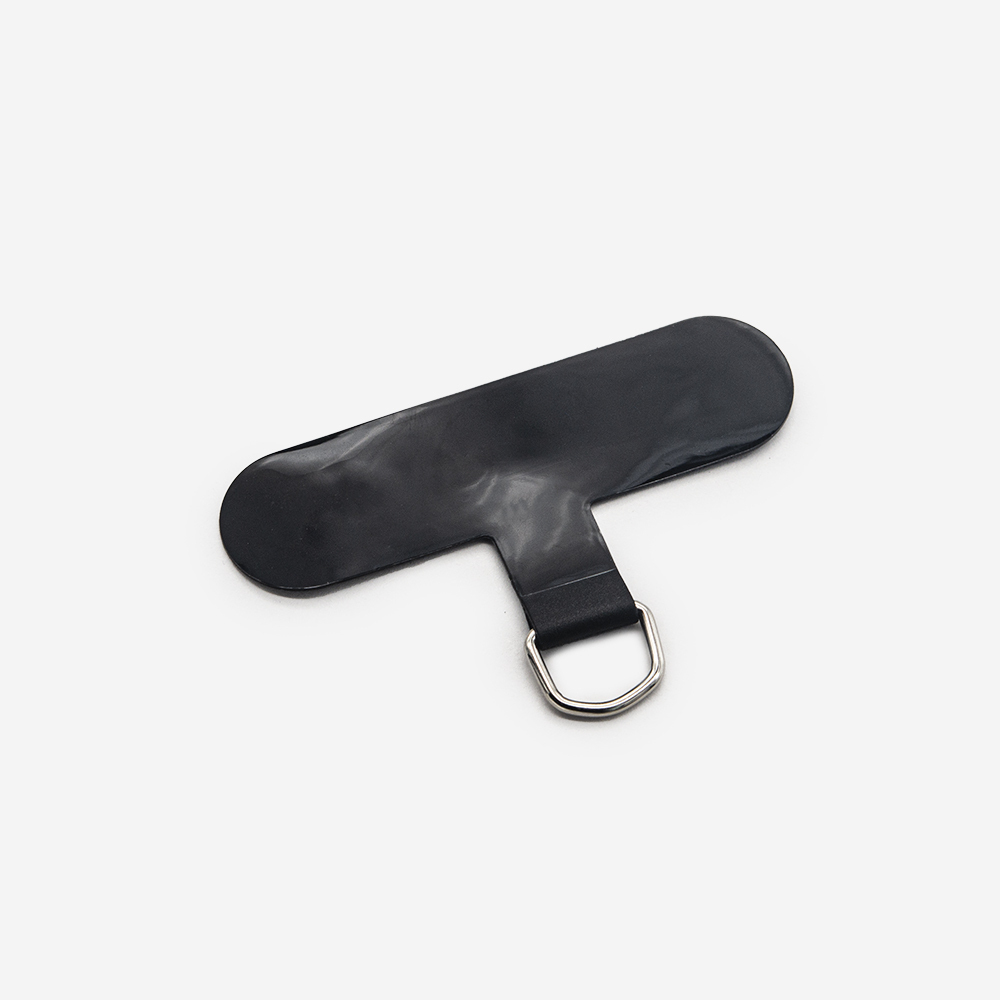 Вставка под чехол для навесных элементов, 6*1,6см, черный пластик