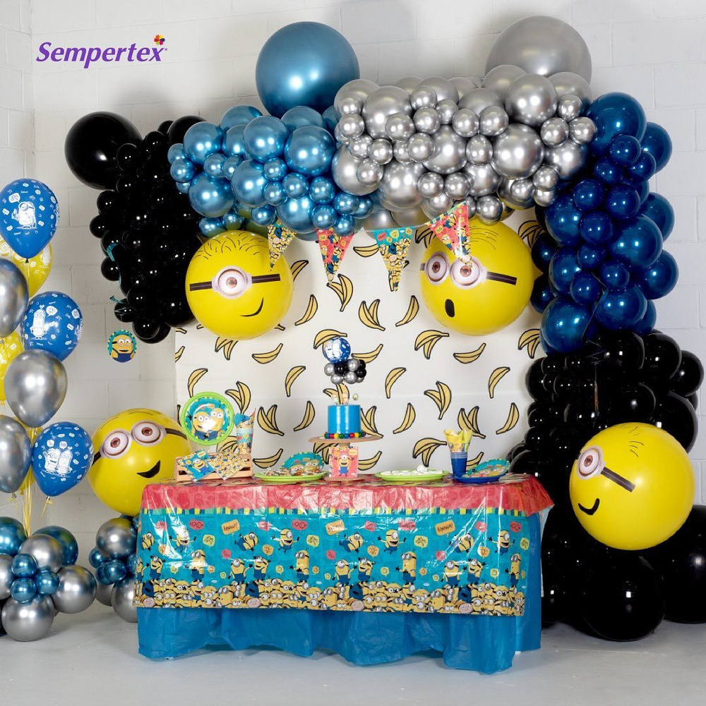 Шар 12" Синий, Метал / Blue 540 Sp