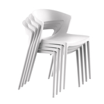 Стул пластиковый ЕВОК арт.PP0005WPб белый