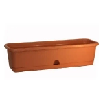 Балконный ящик 600мм с поддоном Терракотовый 0,15,185х0,6м (комплект 14 шт)
