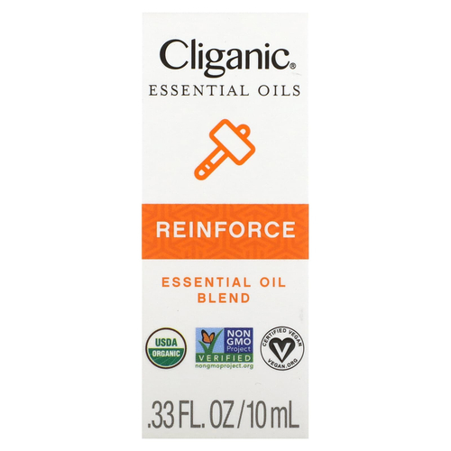 Cliganic, Смесь эфирных масел, Reinforce, 10 мл (0,33 жидк. унц.)