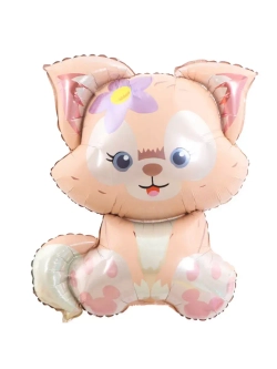 Шар (32""/81 см) Фигура, Лисенок, 1 шт. Б057