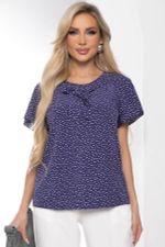 Блуза "Сицилия" (джинс) Б8063 LT Collection (Акция)