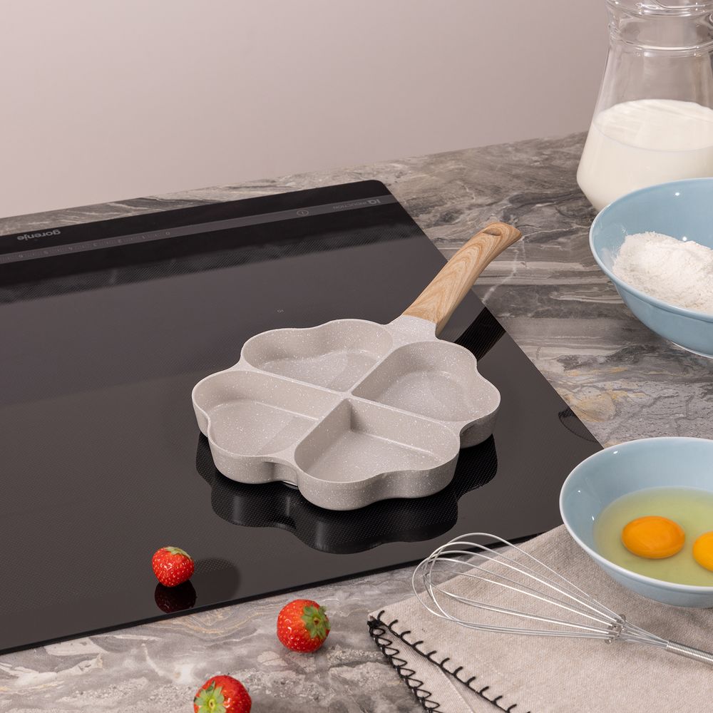 СКОВОРОДА AGNESS ДЛЯ ОЛАДИЙ С АНТИПРИГАР.ПОКРЫТИЕМ 36*19.5*2.0СМ(КОР=12ШТ)