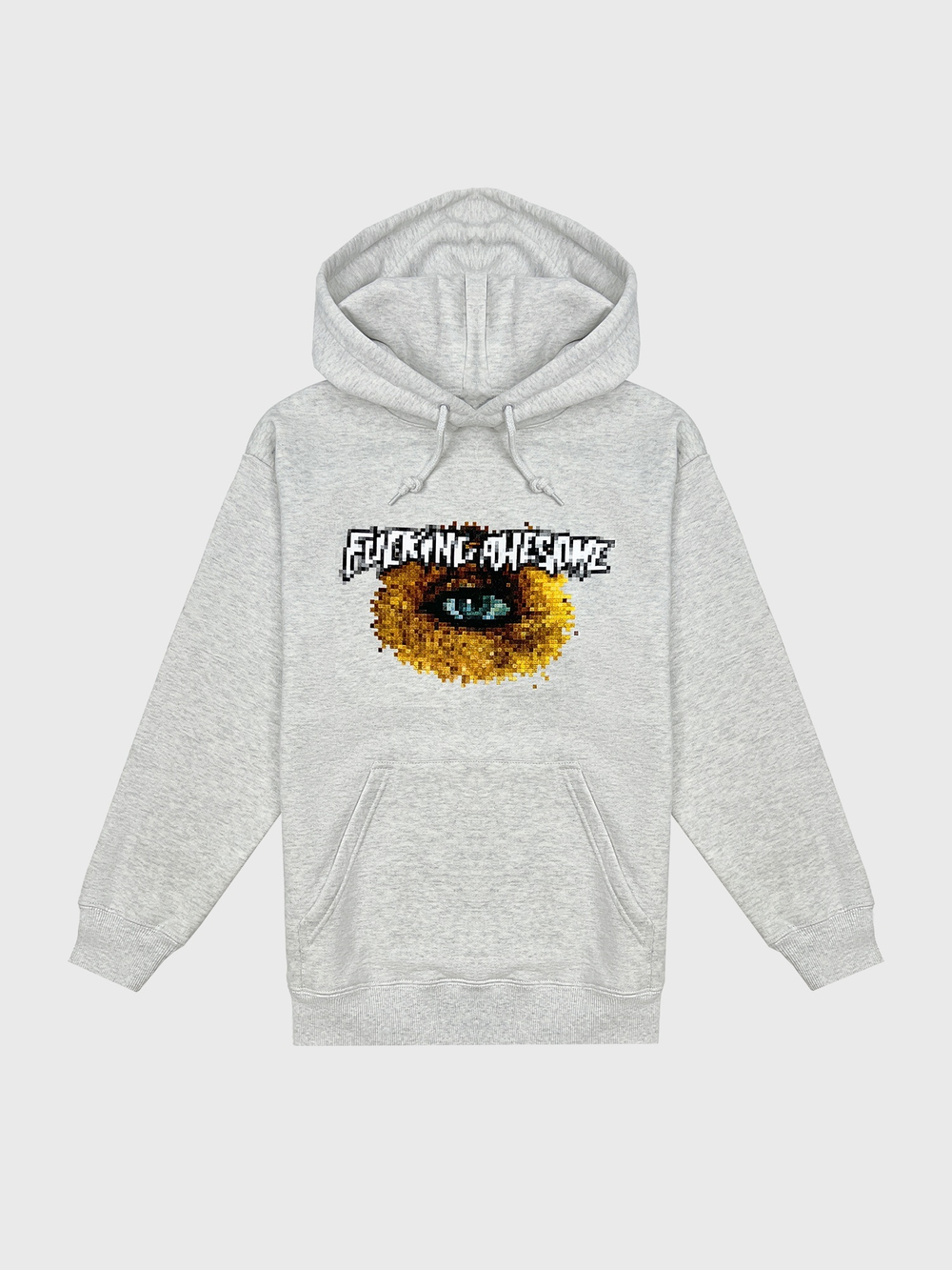 Худи Fucking Awesome Pixel Eye Grey