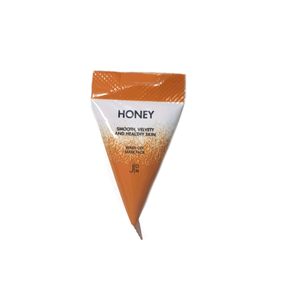 Маска для лица Мёд J:ON Honey Smooth Velvety and Healthy Skin Wash Off Mask Pack, 5 мл.