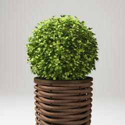 Вазон высокий