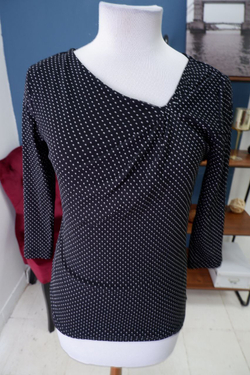 Блузка s.Oliver в мелкий горох 44 размер