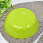 Тарелка глубокая 17см "Натура" оливковая