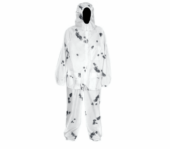 [М] Маскировочный костюм (Маскхалат КМФ)  (грязный снег)