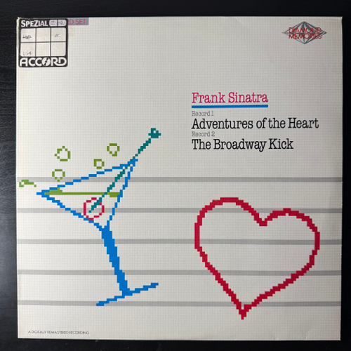 Frank Sinatra ‎– Adventures Of The Heart - The Broadway Kick 2LP (Англия 1985г.)