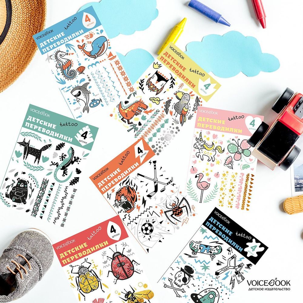 Tattoo - переводилка "Акула и Кит"