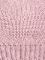 Шапка для девочки с ушками осенняя