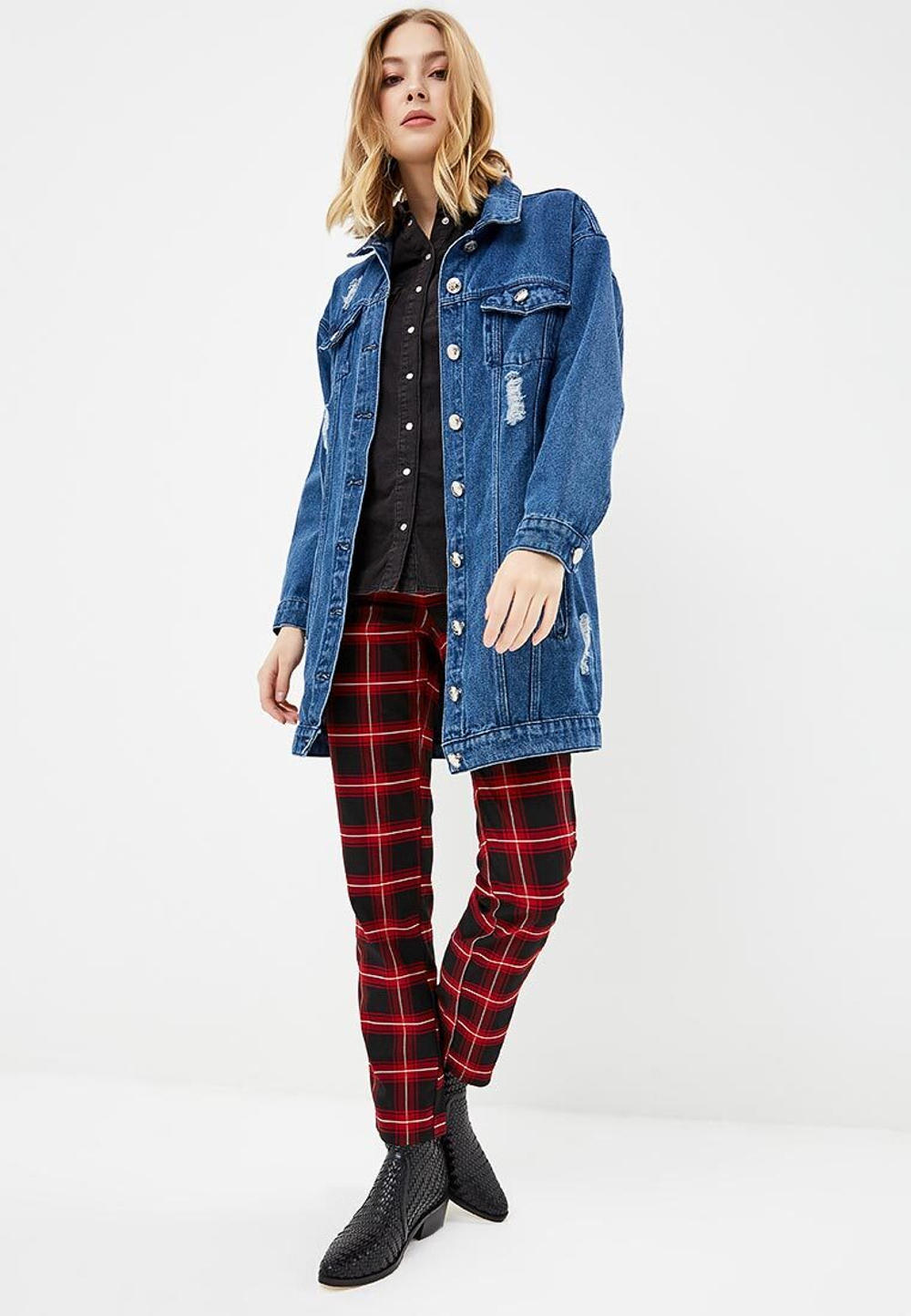 LIGVIANNI Джинсовая куртка Denim Jacket You Don'T Know Me At All