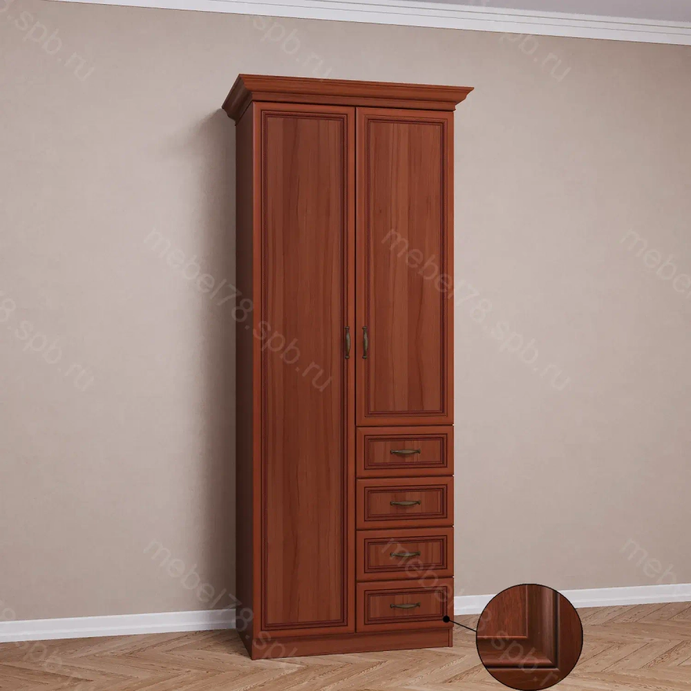 Шкаф распашной 2/4