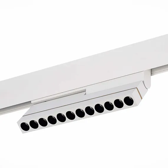ST805.546.12 Магнитный трековый светильник Белый LED 1*12W 4000K 500Lm Ra>90 36° IP20 L220xW22xH117 СКАЙЛАЙН 48V