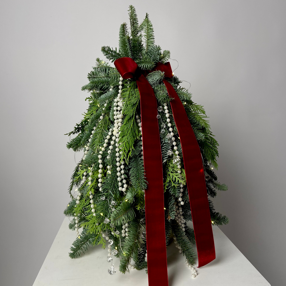 Ёлка из живой хвои Зимняя тайна