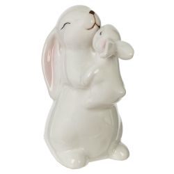 GAEM Фигурка декоративная "Зайцы", L8,8 W6 H11 см