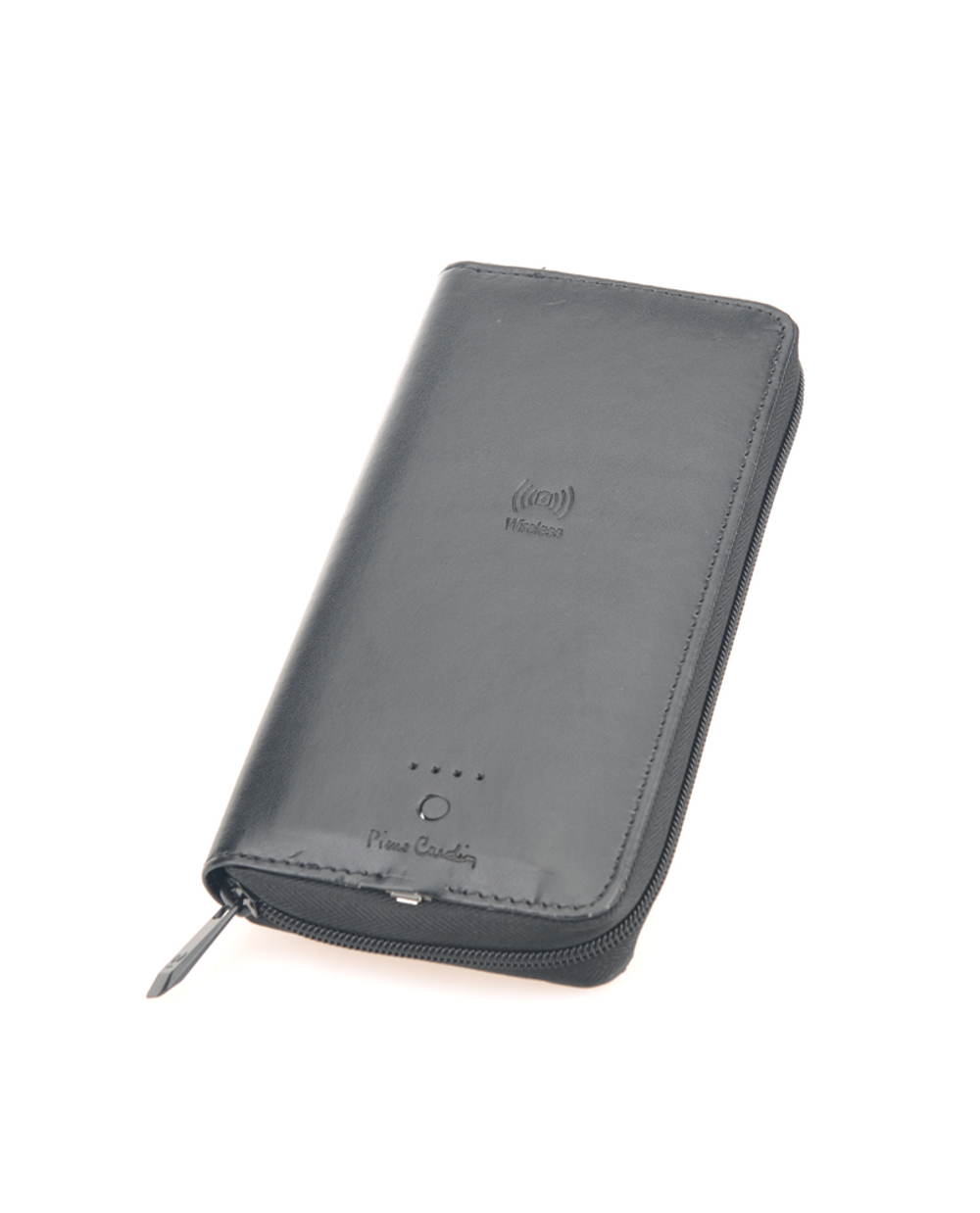 Стильный кошелёк 20х11х3 см Pierre Cardin (Пьер Кардэн) MK037-1 с аккумулятором Power Bank 4000 mAh в подарочной коробке