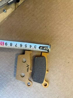 Колодки тормозные износостойкие для эндуро мотоцикла JMC