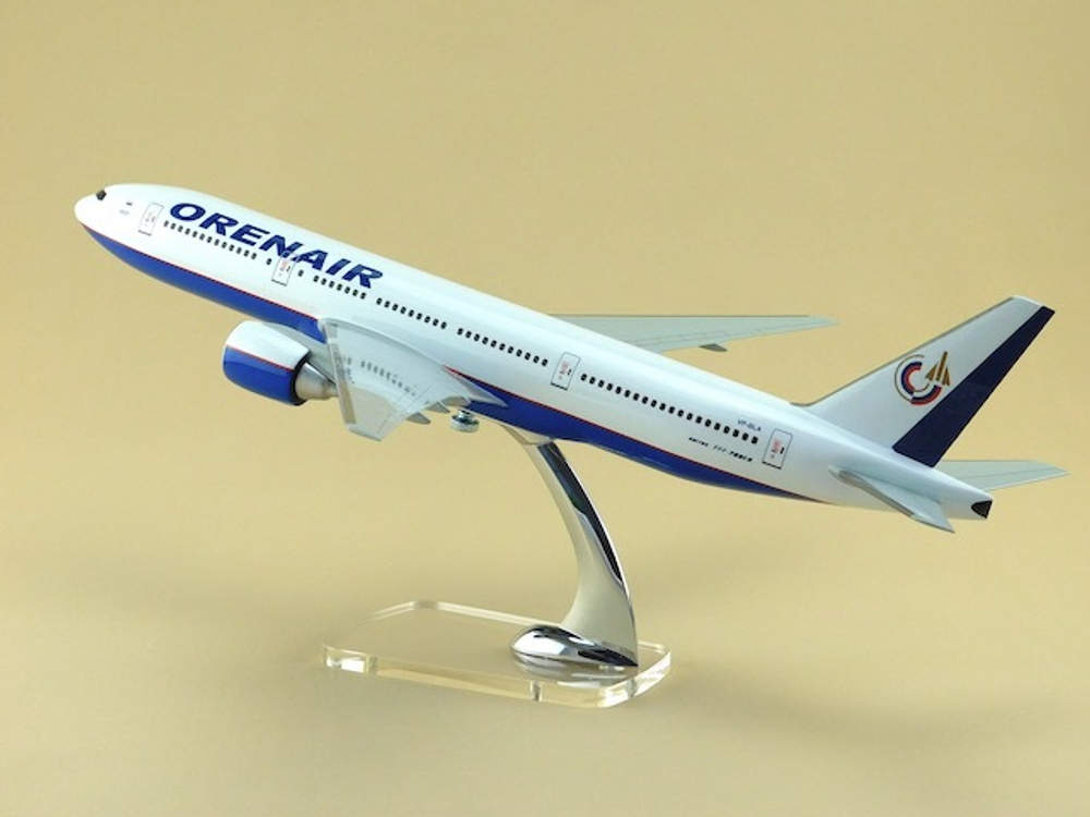 Модель самолета Boeing 777-200 ER (М1:144, Orenair)