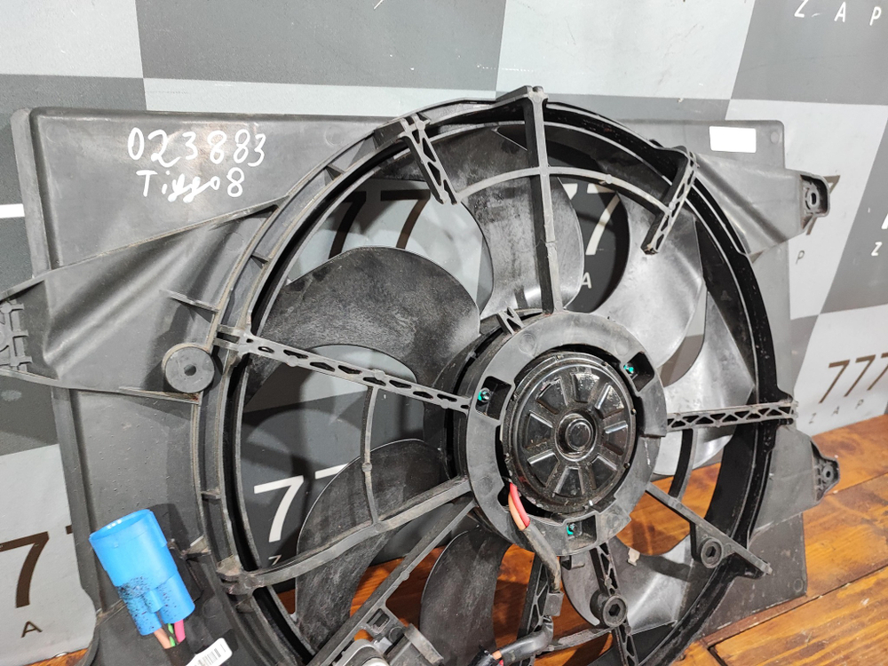 Диффузор с вентилятором Chery Tiggo 8 18-нв Б/У Оригинал 302000022AA