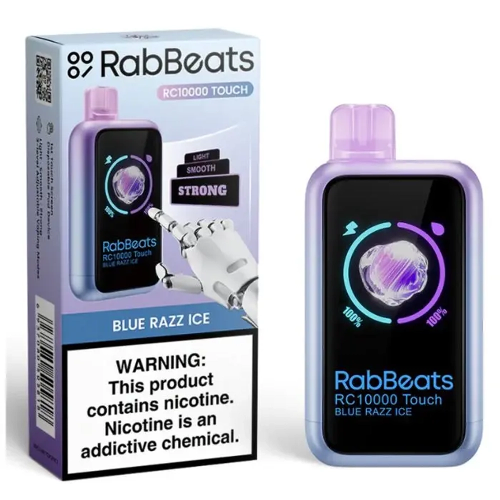 ELF BAR RabBeats RC10000 Touch - Blue Razz Ice (5% nic)