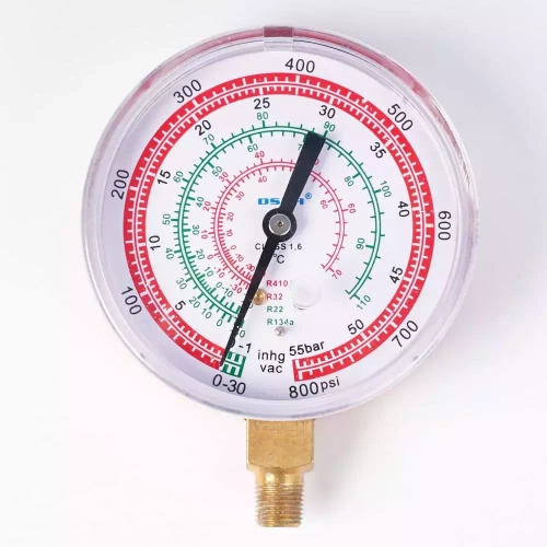 Мановакуумметр DSZH WK-8004H (R22, R32, R134, R410) 80мм