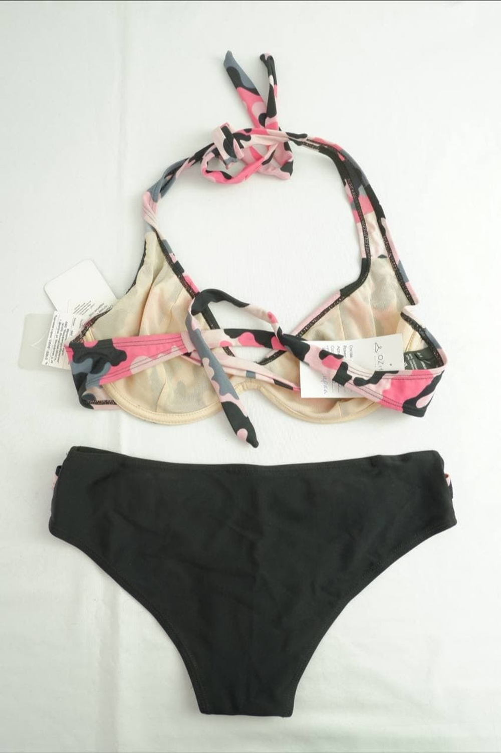 Купальник Solo розовый камуфляж 44 размер (лиф 44d), новый