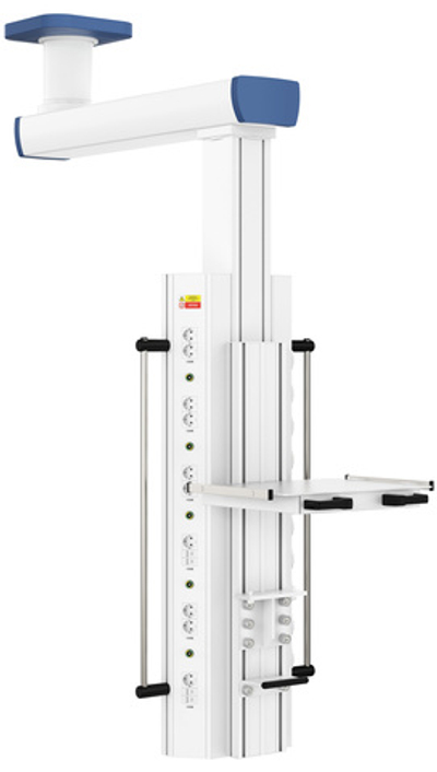 Потолочная медицинская консоль CADUCEUS C1-VE одноплечевая