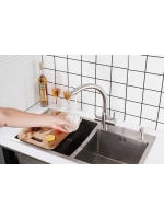 Смеситель для кухни с подключением под фильтр FRAP F43899