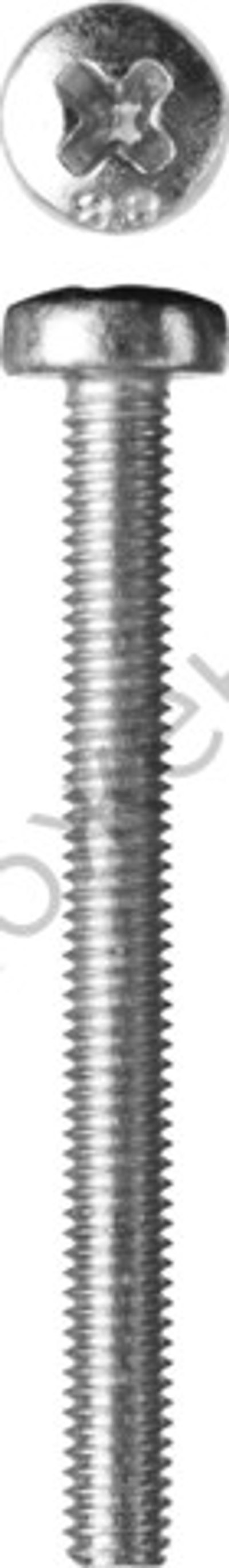 ЗУБР DIN 7985 кл. пр. 4.8, M3 x 30 мм, винт с полусферической головкой, цинк, 5 кг (303150-03-030)