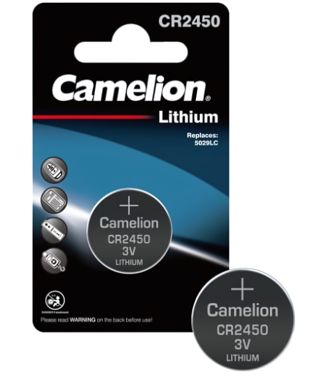 Элемент питания Camelion CR2450 BL1