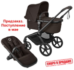 Коляска Bugaboo Fox 5 Renew complete 2 в 1 Black/Cocoa Brown-Cocoa Brown