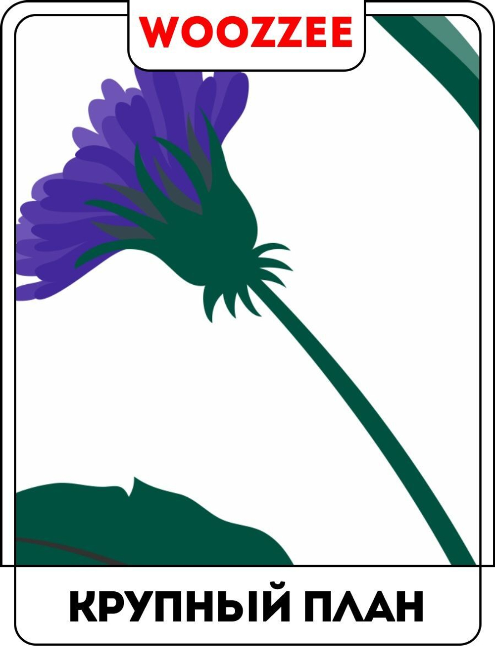 Наклейка декоративная А3 "Одуванчики"