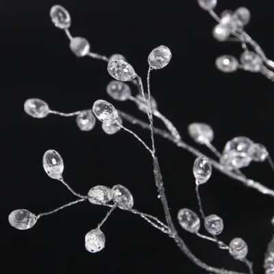 Декоративное украшение «Изысканный блеск» d-10 см, Серебро