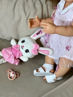 Кукла Реборн виниловая 55см в пакете (FA-055)