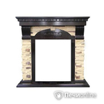 Портал для электрокамина Royal Flame Dublin арочный сланец/сланец белый под классический очаг